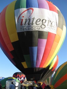 Hot Air Balloon Aerial Advertising - Rancho Murieta, CA