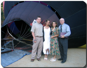 Hot Air Balloon Wedding- Rancho Murieta, CA