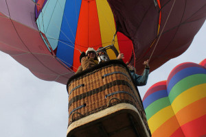 Hot Air Balloon Base Jumping - Rancho Murieta, CA